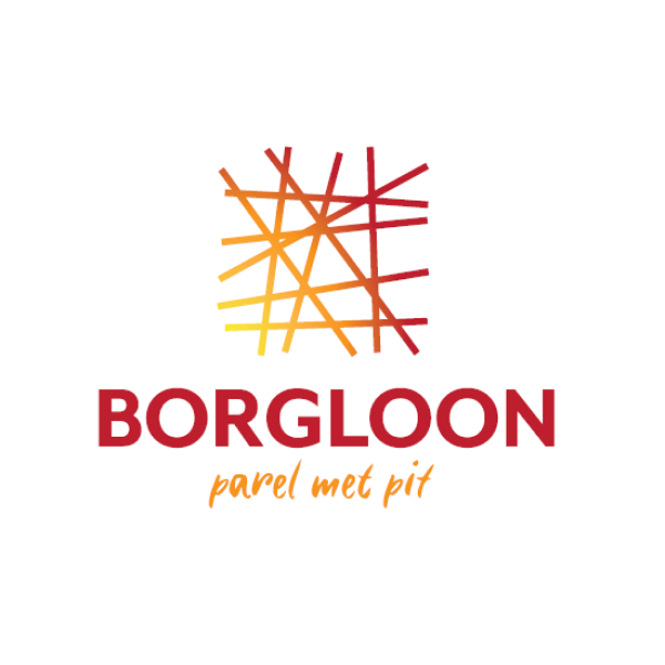 Logo Borgloon - parel met pit